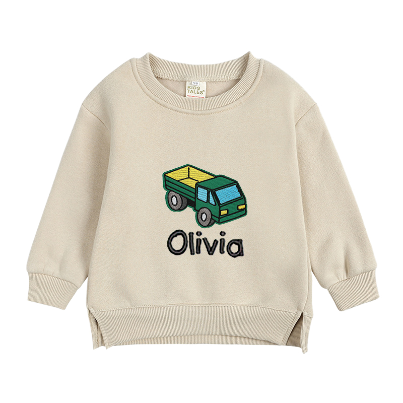 Personalized Kid Cozy Soft Crewneck Sweatshirt | inSweatshirt09