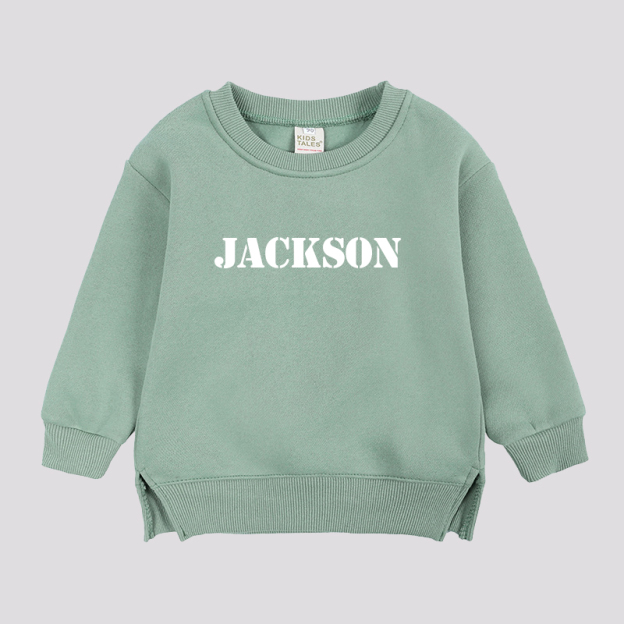 Personalized Kid Cozy Soft Crewneck Sweatshirt | inSweatshirt01