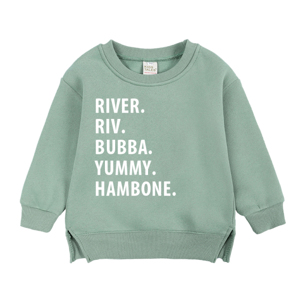 Personalized Kid Cozy Soft Crewneck Sweatshirt | inSweatshirt02