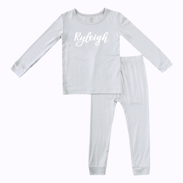 Personalized Cozy Soft Kids Pajama Set | inSet02