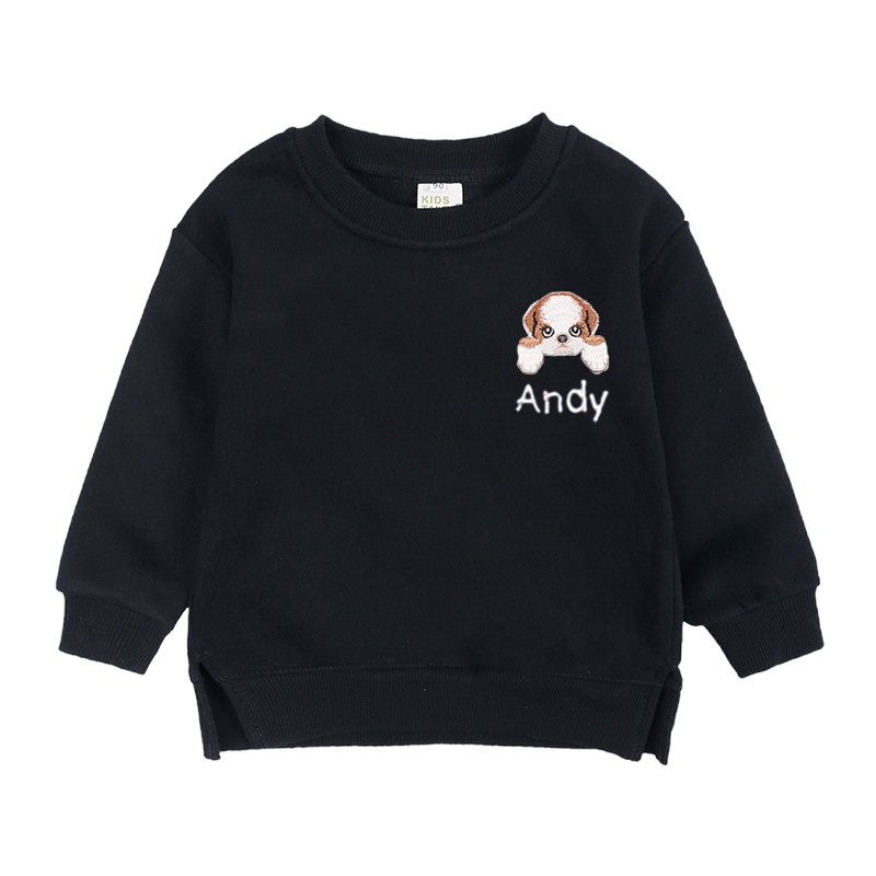 Personalized Kid Cozy Soft Crewneck Sweatshirt | inSweatshirt08