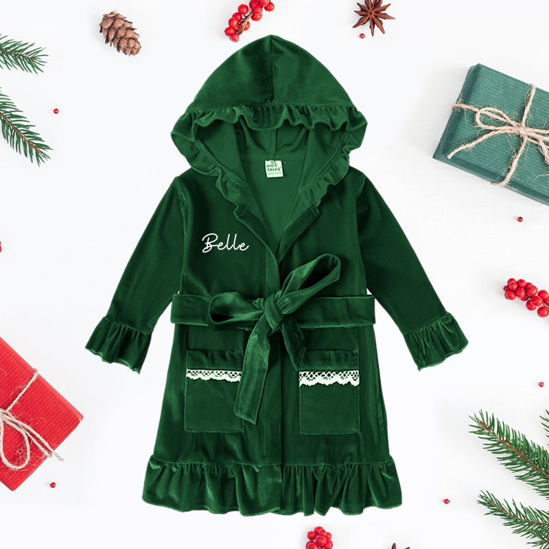 Personalized Embroidered Kids Christmas Outfit | inSet20