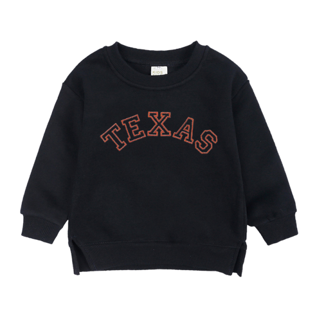Personalized Embroidered  Kid Cozy Crewneck Sweatshirt | inSweatshirt11