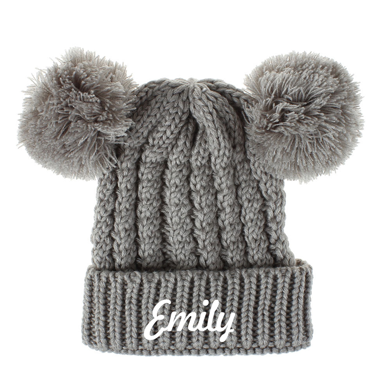 Personalized Embroidery Pom Pom Hat for Comfort & Unique | INKid17