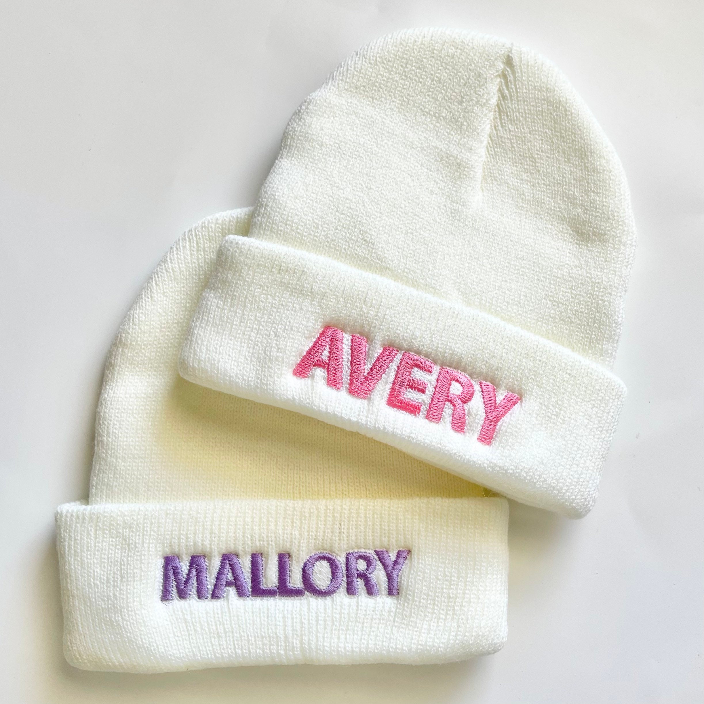 Personalized Embroidery Beanie Hat with Monogram for Comfort & Unique | INKid15