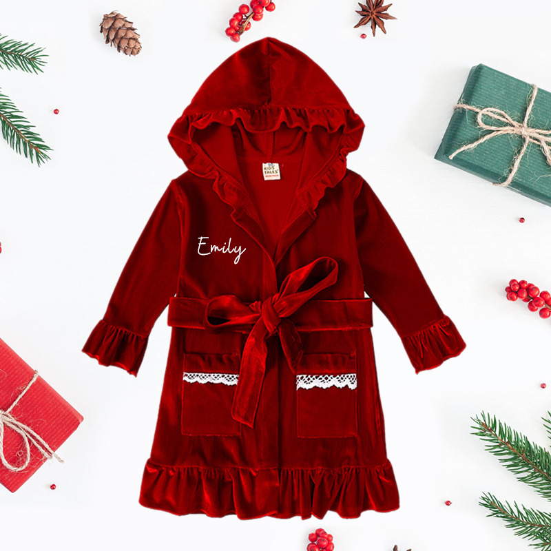 Personalized Embroidered Kids Christmas Outfit | inSet20