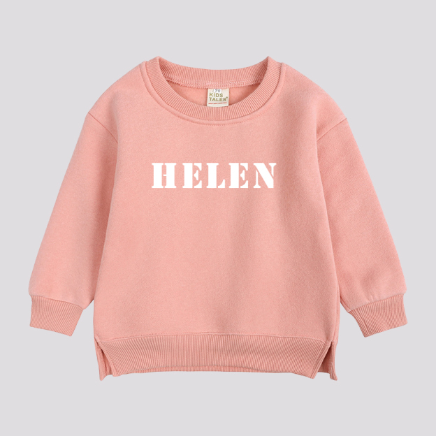 Personalized Kid Cozy Soft Crewneck Sweatshirt | inSweatshirt01