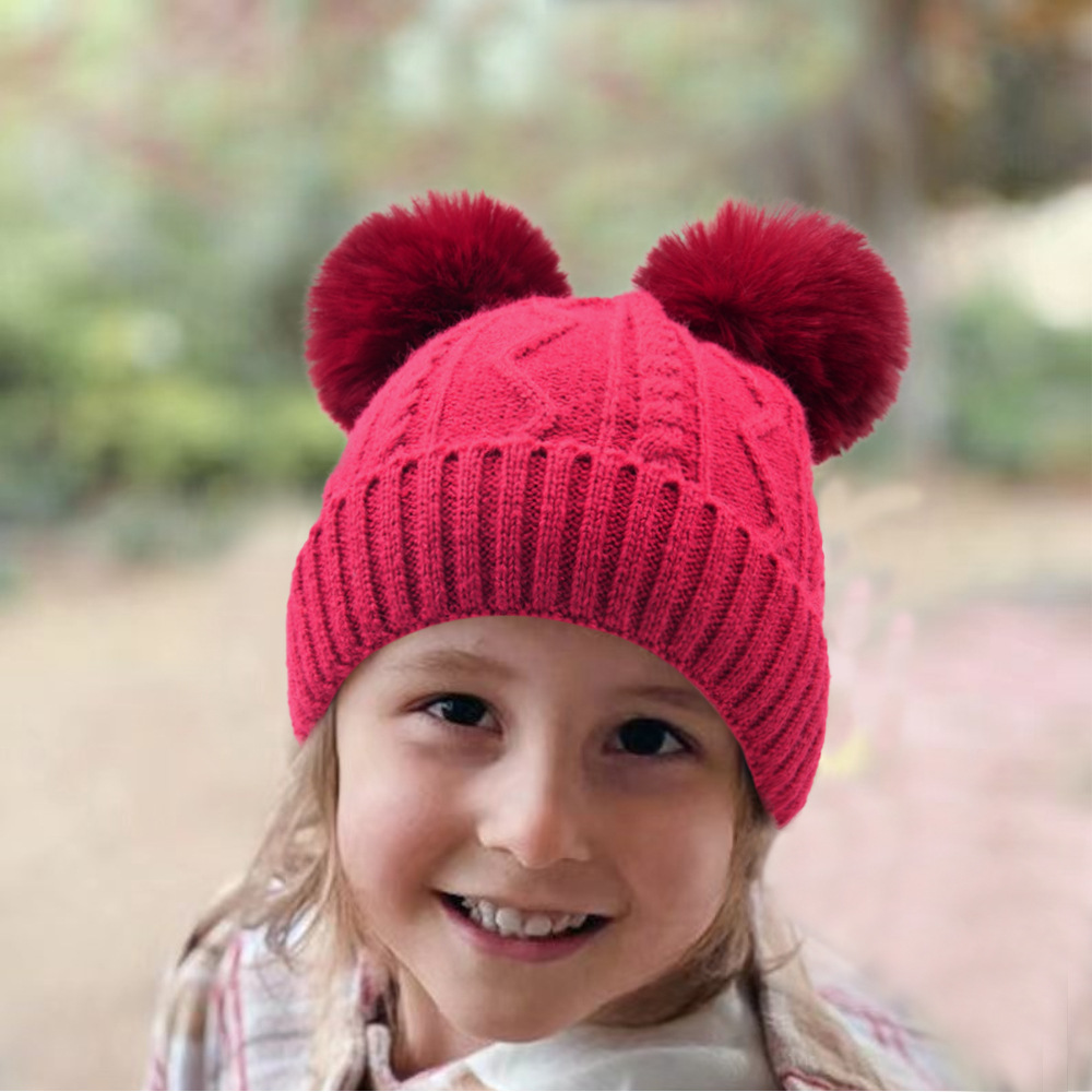 Personalized Embroidery Detachable Pom Pom Hat for Comfort & Unique | INKid10