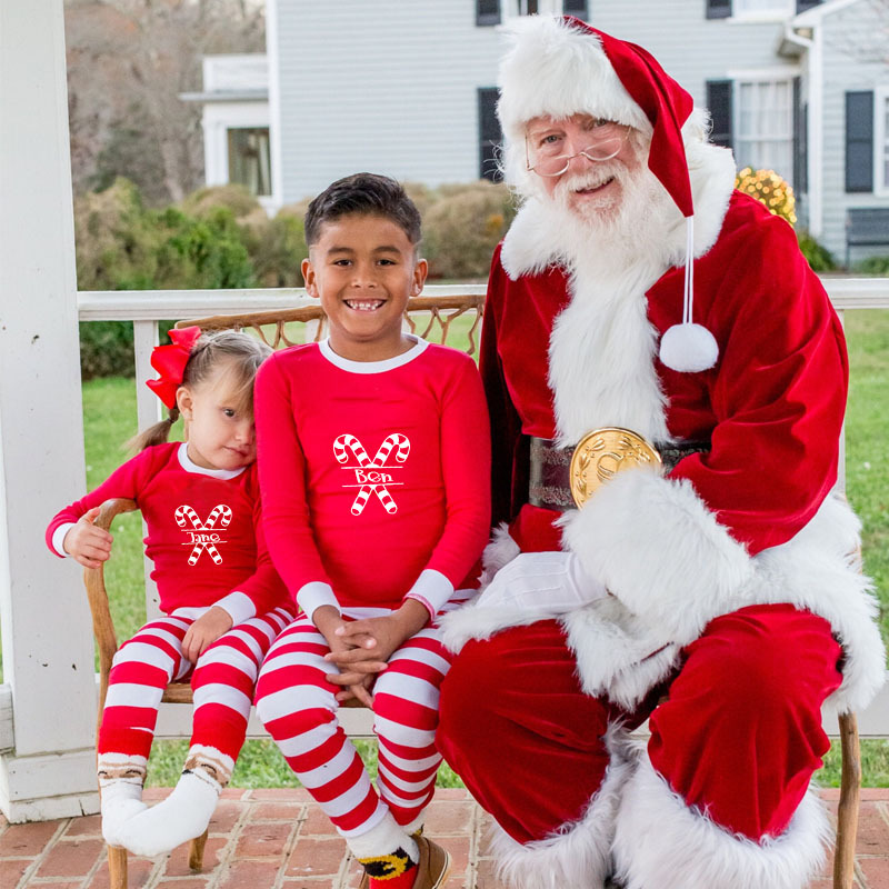 Personalized Kids Christmas Pajamas Set | inSet19