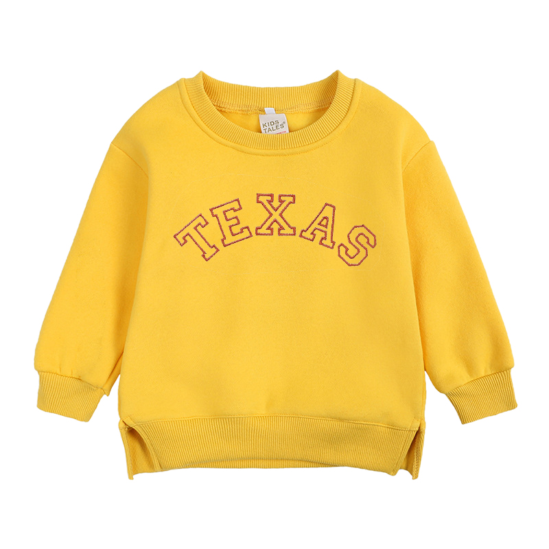 Personalized Embroidered  Kid Cozy Crewneck Sweatshirt | inSweatshirt11