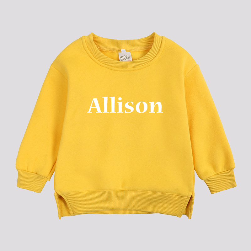 Personalized Kid Cozy Soft Crewneck Sweatshirt | inSweatshirt01