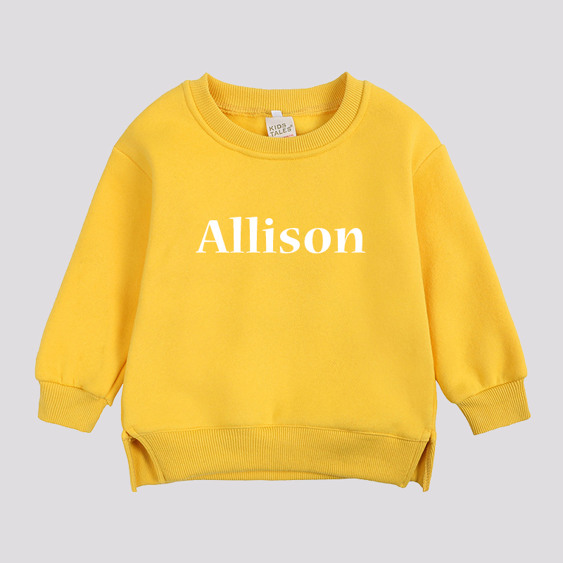 Personalized Kid Cozy Soft Crewneck Sweatshirt | inSweatshirt01