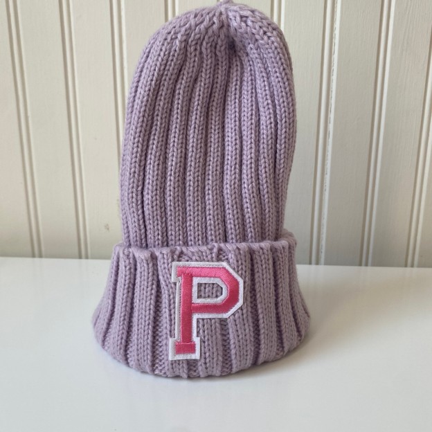 Personalized Patch Leatter Kid Beanie Hat | INKid19