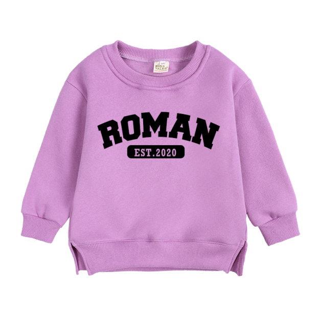 Personalized Kid Cozy Soft Crewneck Sweatshirt | inSweatshirt10