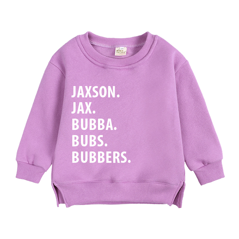Personalized Kid Cozy Soft Crewneck Sweatshirt | inSweatshirt02
