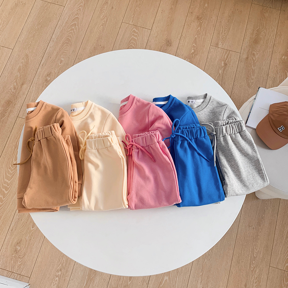 Personalized Kids Color Jogger Set | inSet05 （Beanie and Shoes not included)