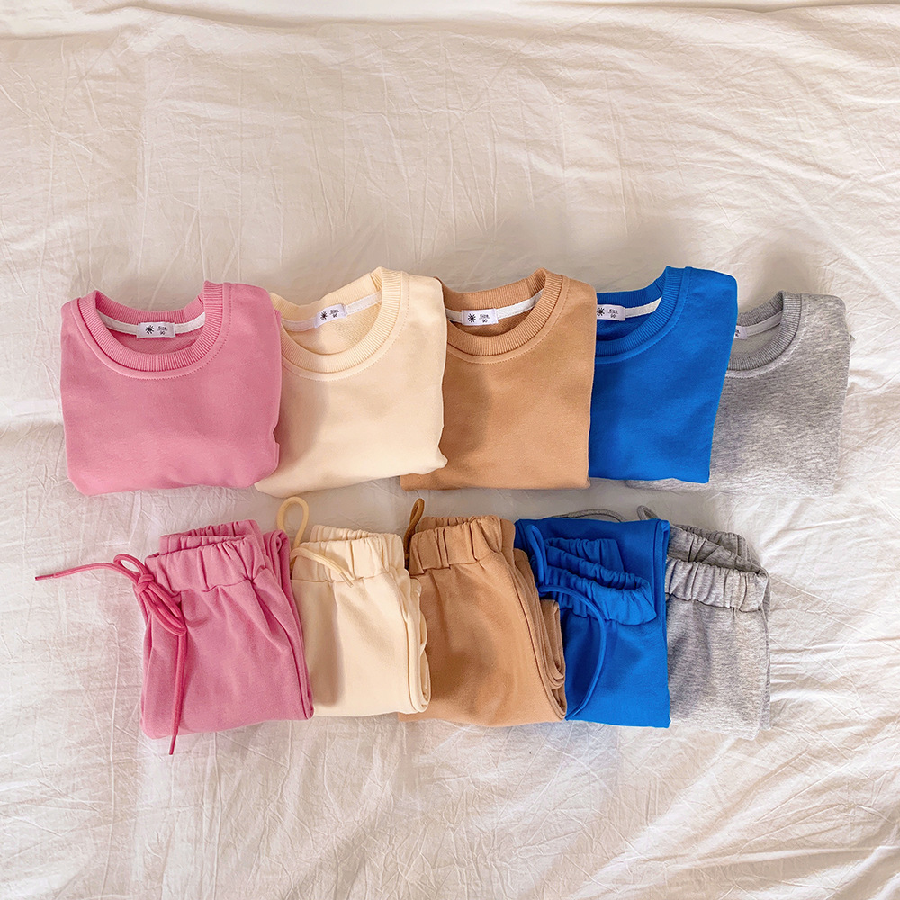 Personalized Kids Color Jogger Set | inSet05 （Beanie and Shoes not included)