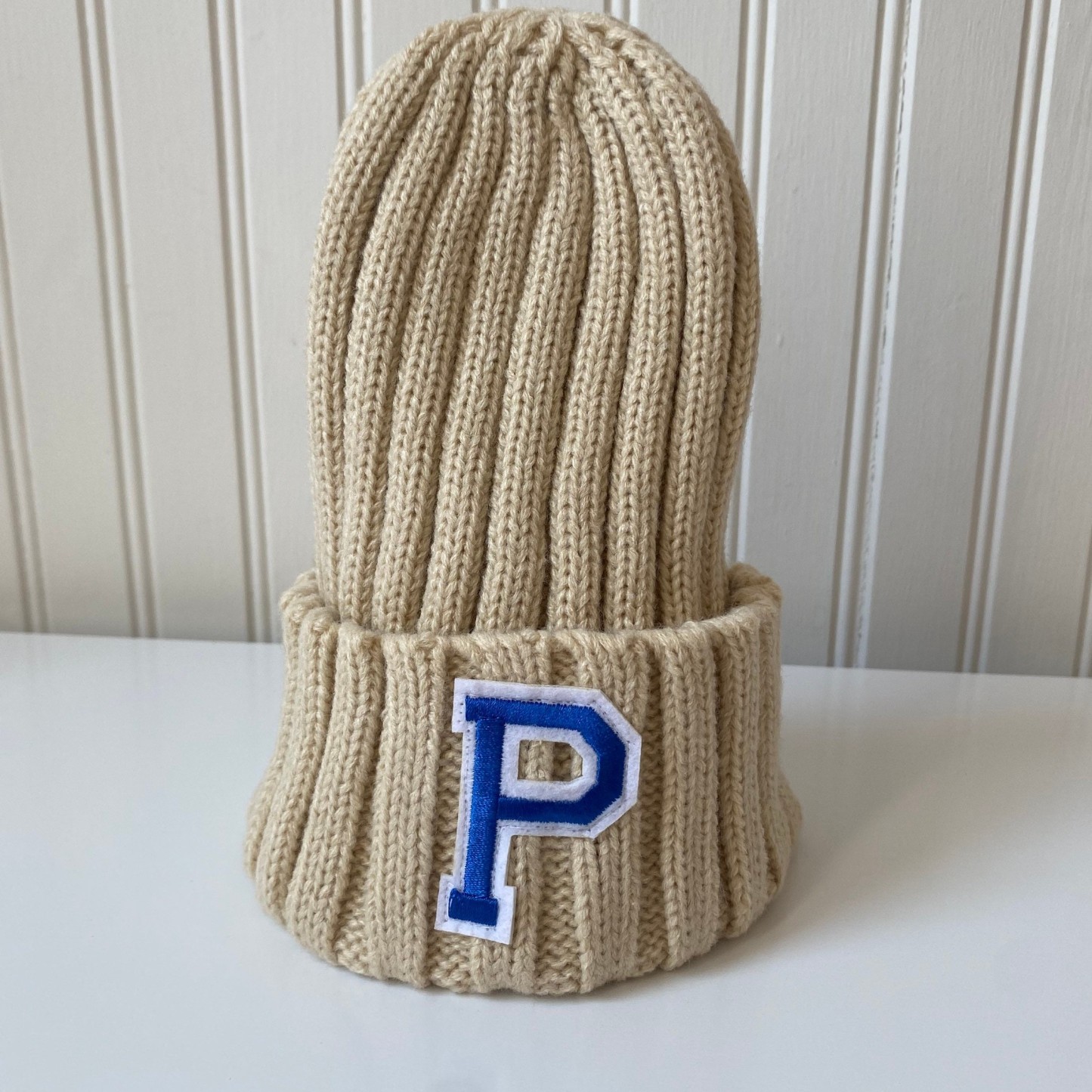 Personalized Patch Leatter Kid Beanie Hat | INKid19