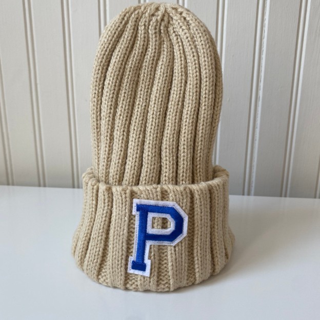 Personalized Patch Leatter Kid Beanie Hat | INKid19
