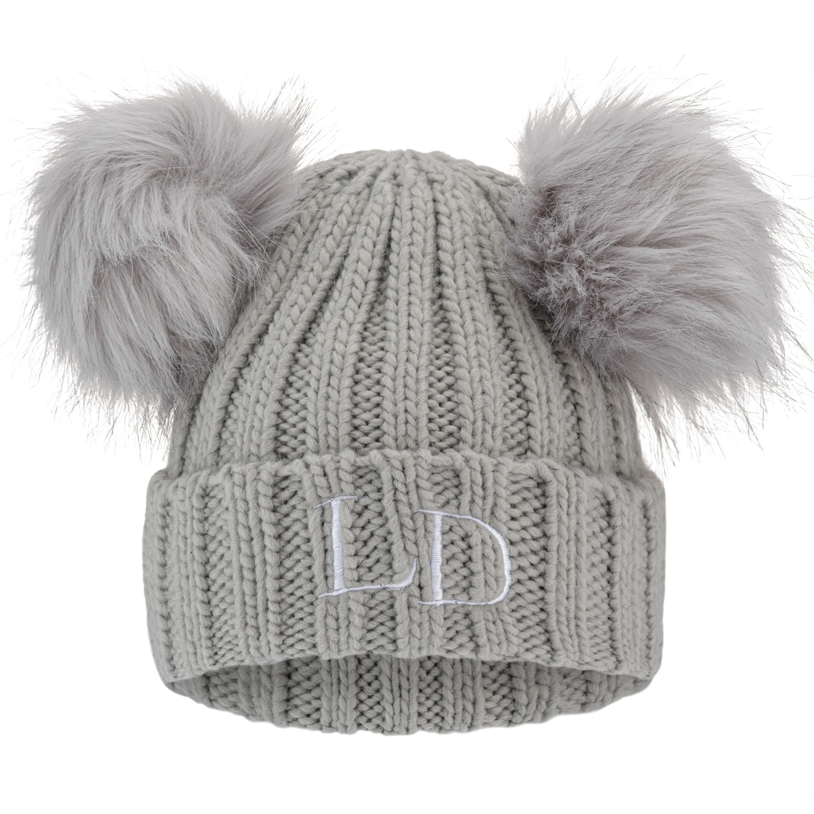 Personalized Embroidery Kid & Adult Pom Pom Hat for Comfort & Unique | INKid07