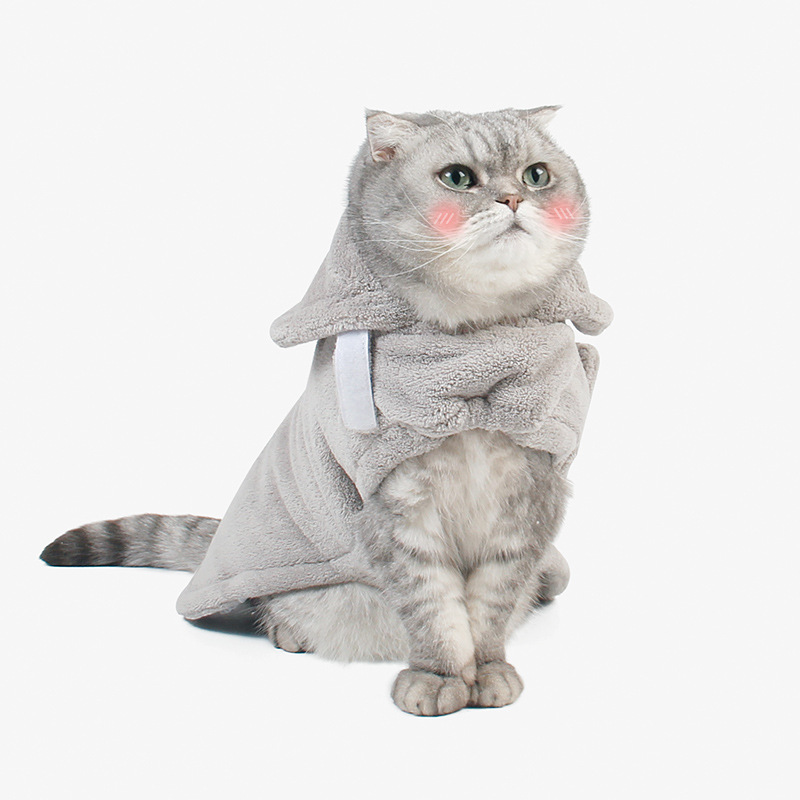 Cats Super absorbent pet bathrobe