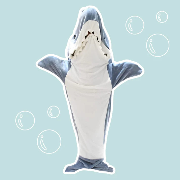 Wearable shark blankets