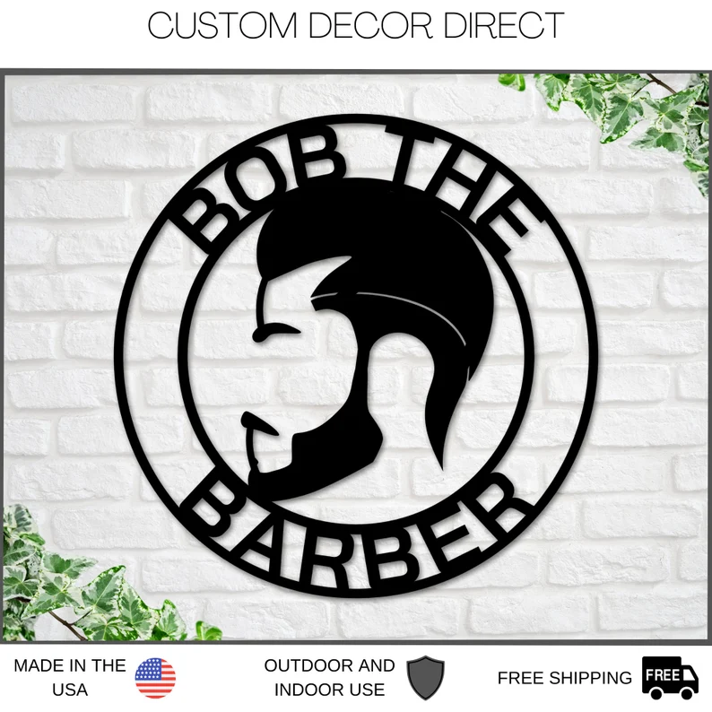 Personalized Hairstylist Name Metal Tag [Buy 2 Free Shipping]