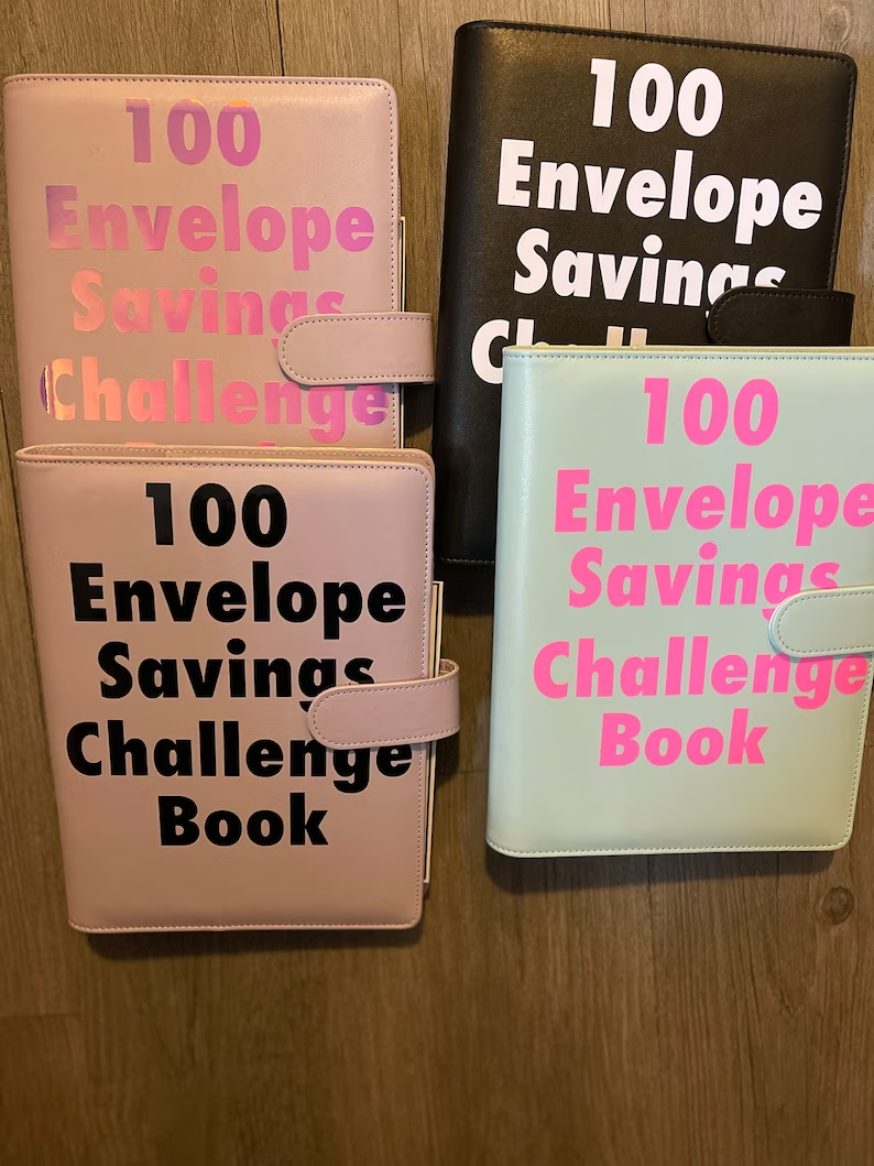100 Envelope Savings Challenge, Money Clip