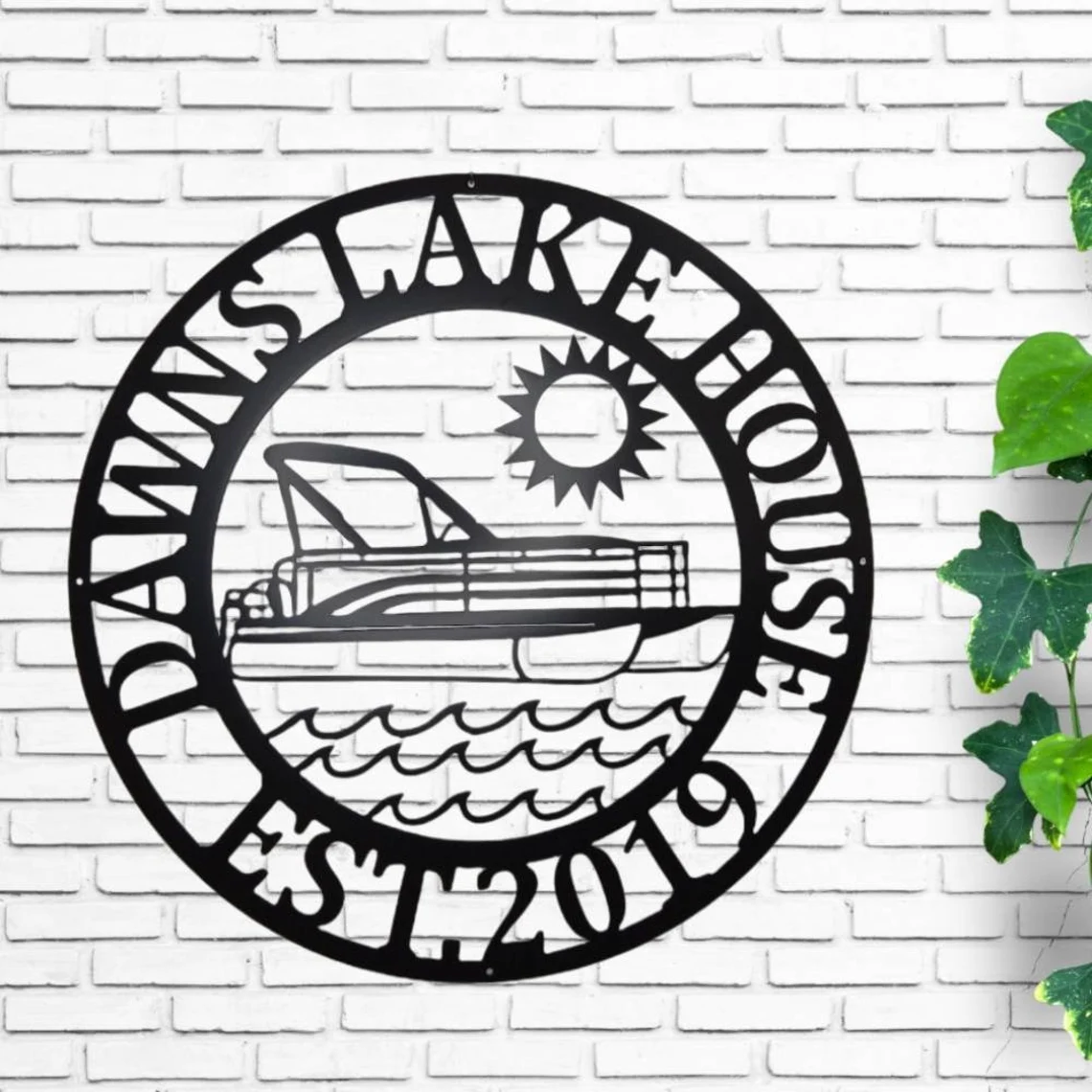 Personalized River House Sign