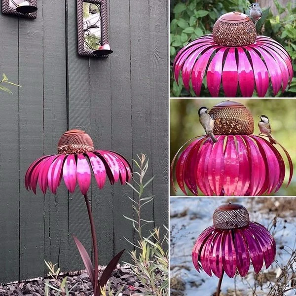 🔥70% OFF🔥2023 Outdoor Flower Bird Feeder 🌹Spring Decoration💖