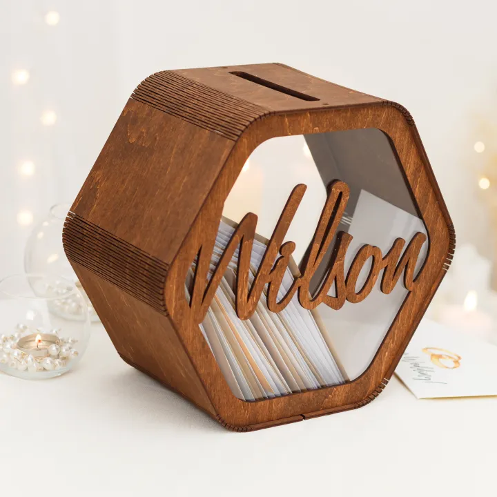 A beautiful Memory Box - Personalized Wedding Card Box