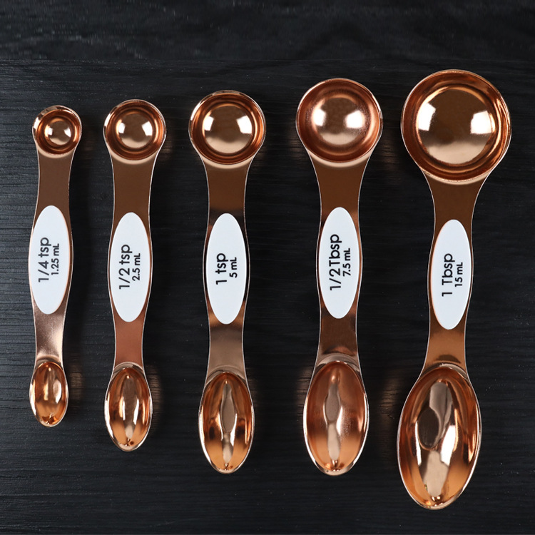 🔥2023 Hot Sale-Save 49% OFF Stainless Steel Double-ended Magnetic Measuring Spoon