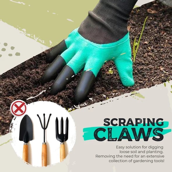 (🔥Spring Promotion- SAVE 40% OFF)Gardening Claw Protective Gloves(buy 2 save 10% off now)