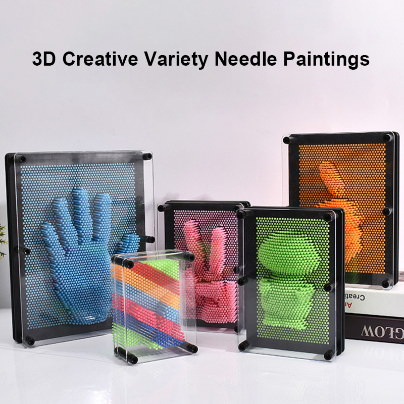 3D Creative Variety Needle Paintings