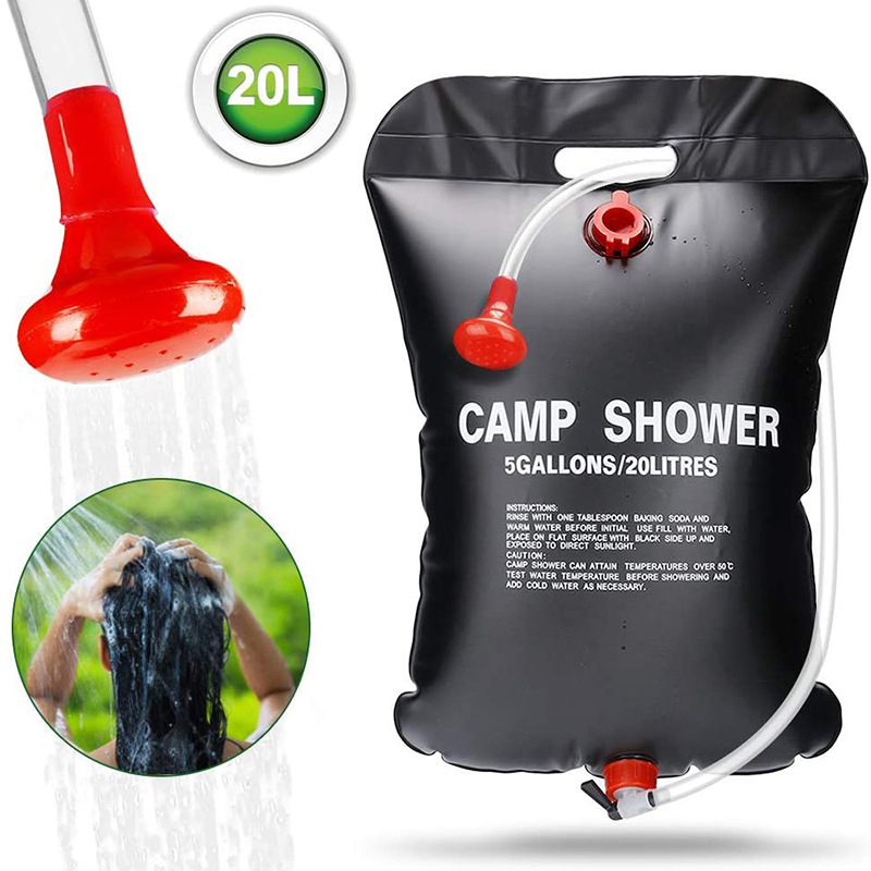 🔥Essential products for outdoor travel Outdoor camping folding water bag shower bag