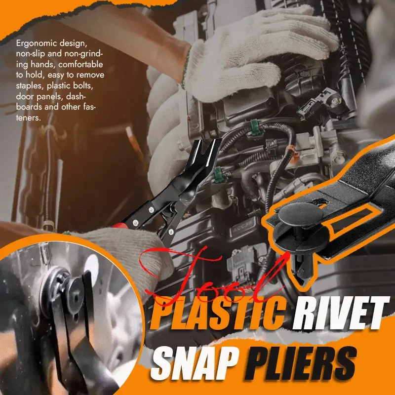 🔥Spring Hot sale 49% OFF-Plastic Rivet Snap Pliers