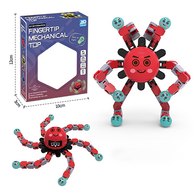 Face-Changing Mechanical Spinning Top Toy