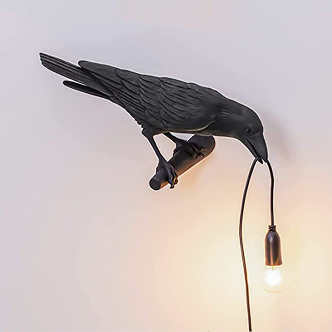 vintage raven light lamp