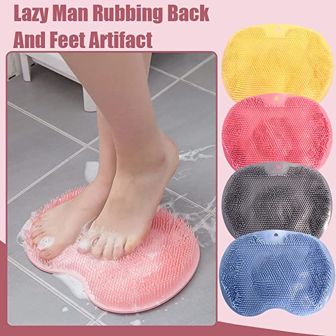 🔥2023 Hot Sale-Buy 1 Get 1 Free🔥Silicone Bath Massage Cushion Brush with Suction Cups