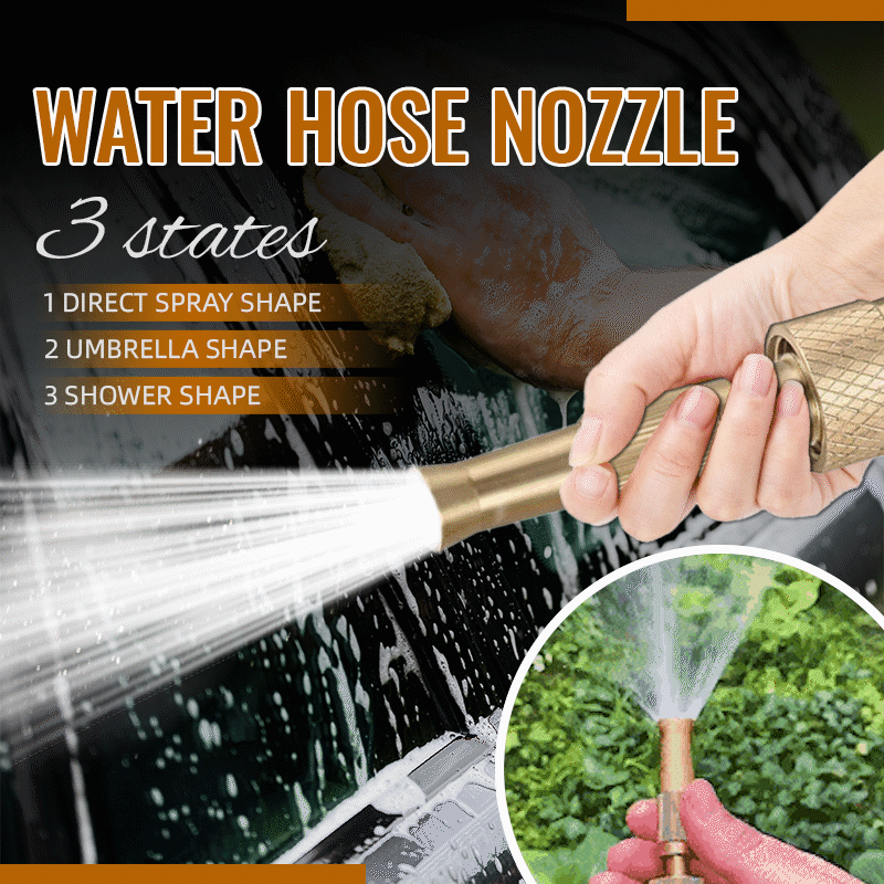 🔥Spring Hot Sale-Save 49% off🔥High Pressure Brass Water Hose Nozzle