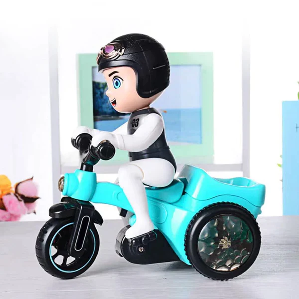 Super Sports Car Stunt Tricycle Toy
