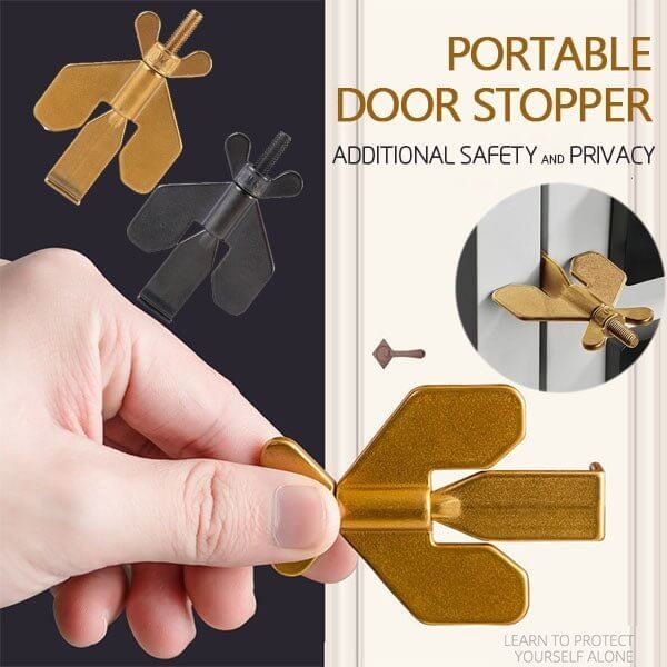 Portable Travel Safety Door Stopper（Comes with free storage bag）