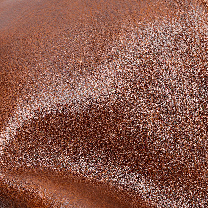 Women's Elegant Soft Leather Handbag Large Capacity Shoulder Bag