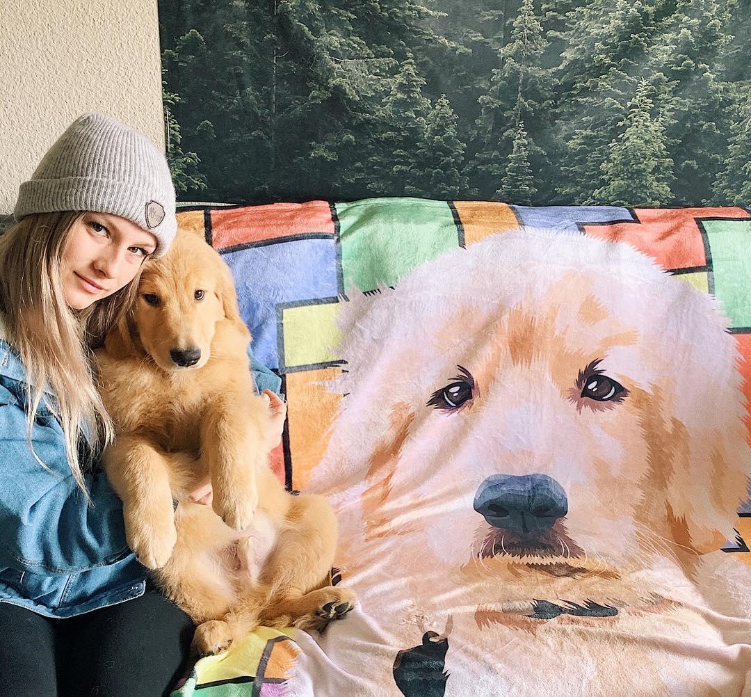 Custom Pet Fleece Blanket