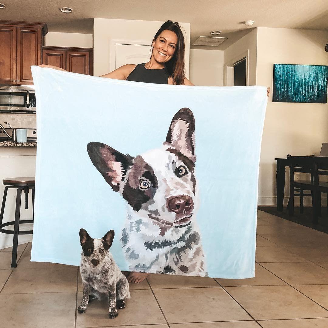 Custom Pet Fleece Blanket