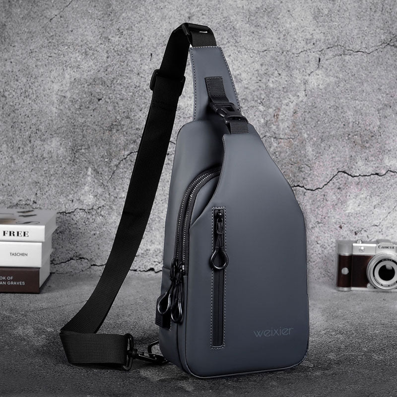 Casual Multifunctional Oxford Cloth Men's Chest Bag