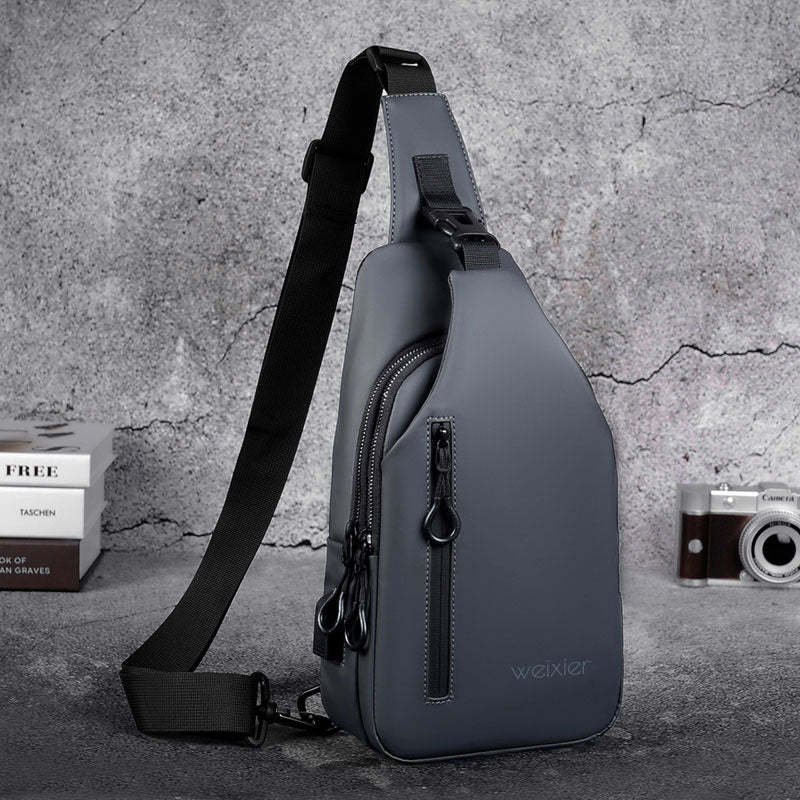 Casual Multifunctional Oxford Cloth Men's Chest Bag