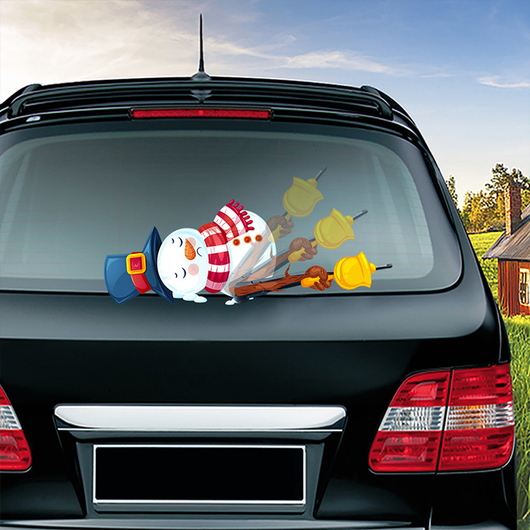 Christmas car wiper