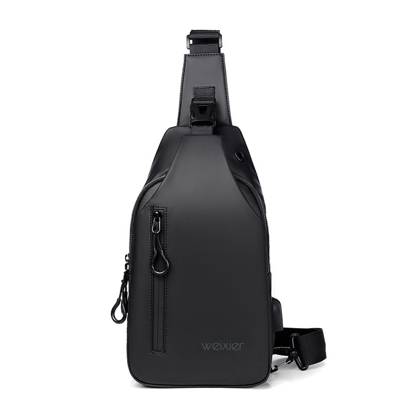 Casual Multifunctional Oxford Cloth Men's Chest Bag