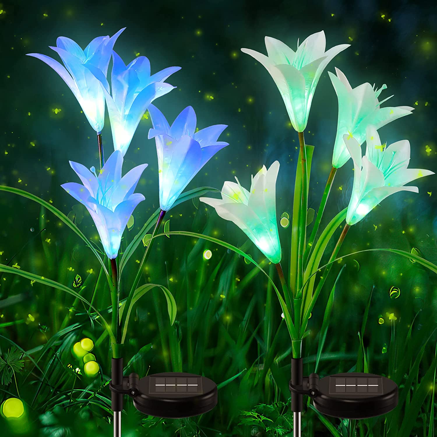 [Mother's Day Promotion] 2023 Solar Lily Outdoor Garden Light LED